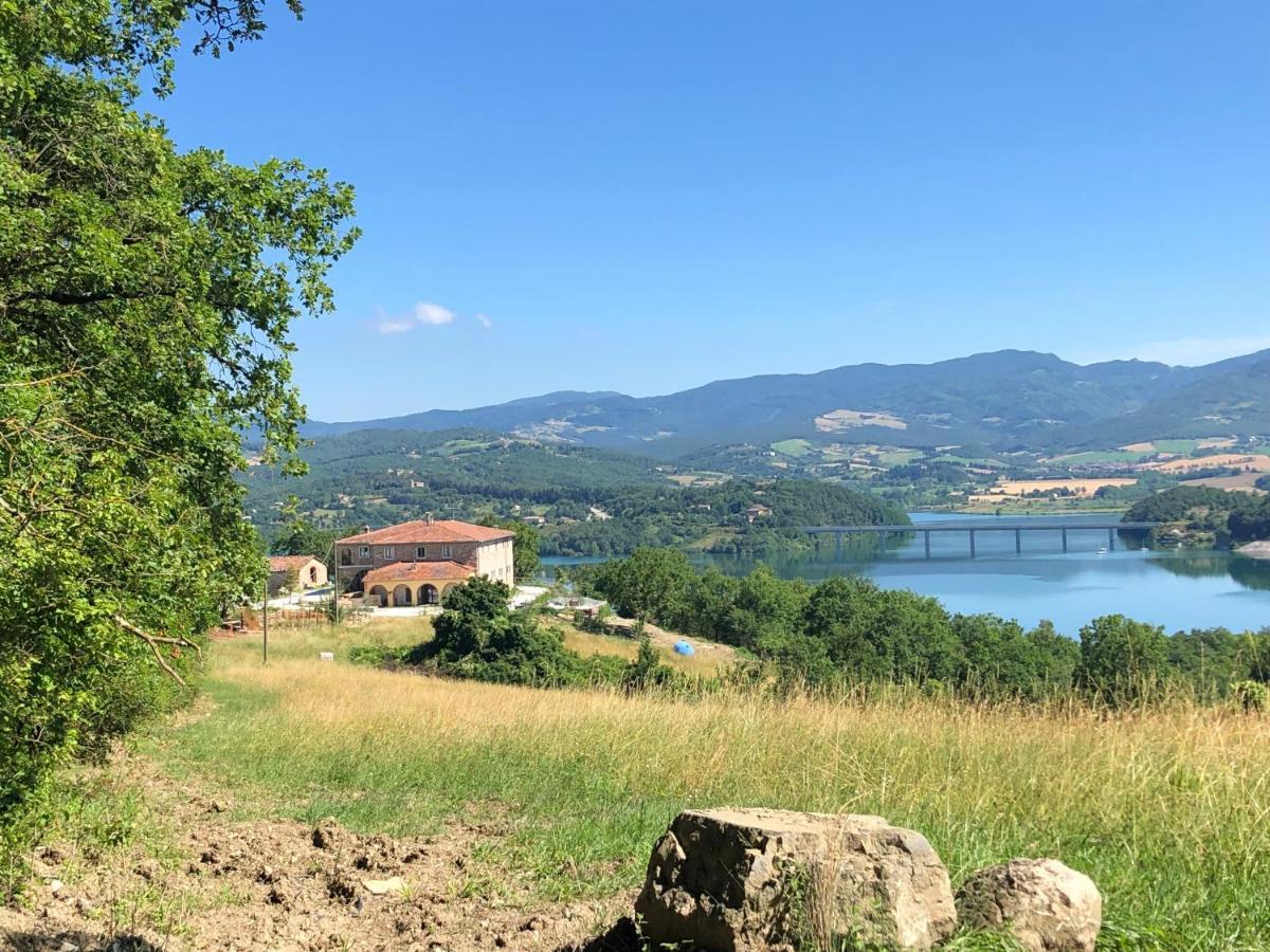 Podere Il Sasso บาร์เบริโน ดิ มูเจลโล ภายนอก รูปภาพ
